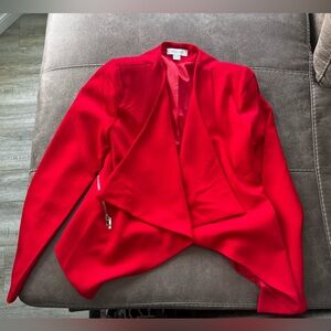 Red blazer